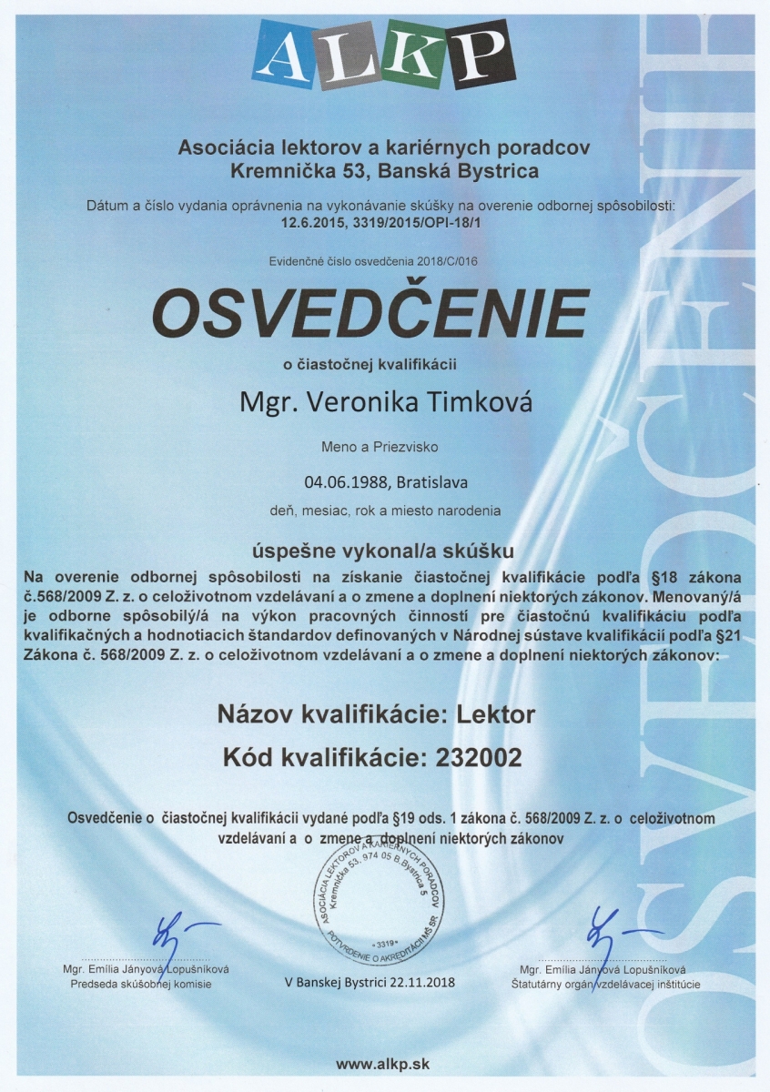 Certifikáty